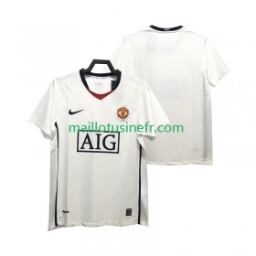 Maillot de Foot Manchester United Premier League 2008 2009 Extérieur Retro